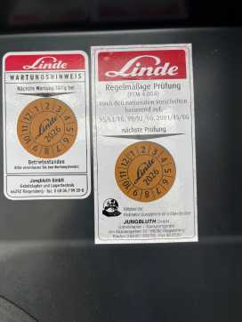 Muletto usato LINDE K-Schwenkschubgabel ELEKTRO HOCHREGALSCHMALGANGSTAPLER (12980072)