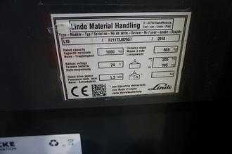 Muletto usato LINDE L 10 - Nur 119 Stunden - Top Zustand ELEKTRO HOCHHUBWAGENDEICHSEL (13072067)
