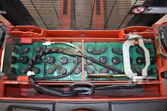 Muletto usato LINDE L 12 L AP 133 ELEKTRO HOCHHUBWAGENFAHRERSTAND (12953779)