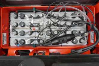 Muletto usato LINDE L 14 1173 ELEKTRO HOCHHUBWAGENDEICHSEL (13070903)