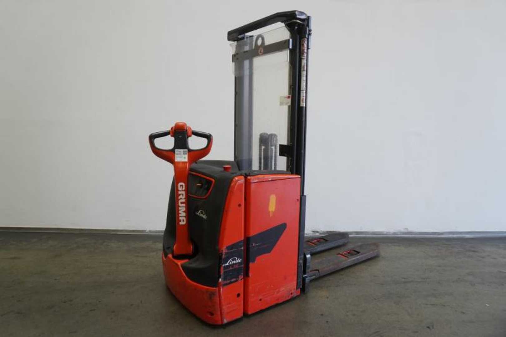 Muletto usato LINDE L 14 1173 ELEKTRO HOCHHUBWAGENDEICHSEL (13071410)