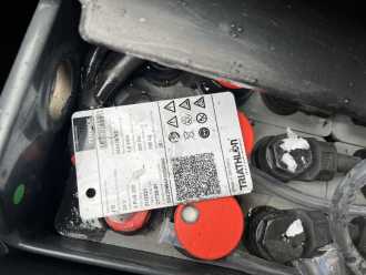 Muletto usato LINDE L10B ELEKTRO HOCHHUBWAGENDEICHSEL (13075464)