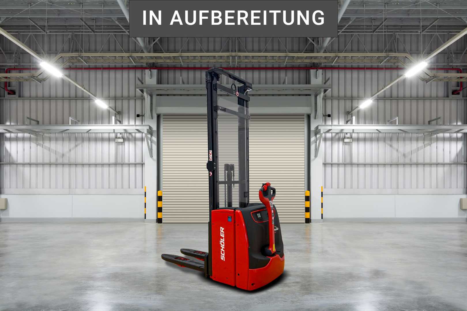Muletto usato LINDE L14-117301 ELEKTRO HOCHHUBWAGENDEICHSEL (13073422)