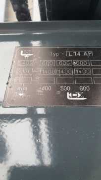 Muletto usato LINDE L14AP ELEKTRO HOCHHUBWAGENDEICHSEL (12920925)