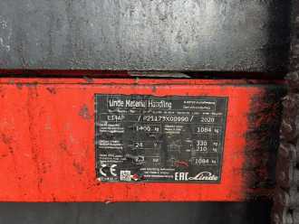 Muletto usato LINDE L14AP ELEKTRO HOCHHUBWAGENFAHRERSTAND (13070226)