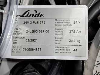 Muletto usato LINDE L14AP ELEKTRO NIEDERHUBWAGENSEMIELEKTRISCH (13058588)