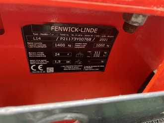 Muletto usato LINDE L14i ELEKTRO HOCHHUBWAGENDEICHSEL (13044625)