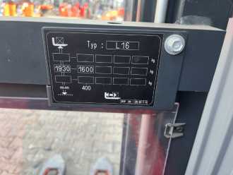 Muletto usato LINDE L16 ELEKTRO HOCHHUBWAGENDEICHSEL (13065114)