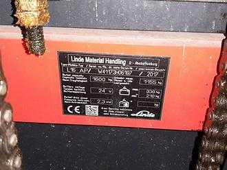 Muletto usato LINDE L16API ELEKTRO HOCHHUBWAGENMANUELLELEKTRISCH (13052426)