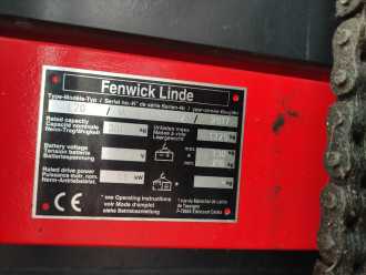 Muletto usato LINDE L20-1173 ELEKTRO HOCHHUBWAGENDEICHSEL (12910709)