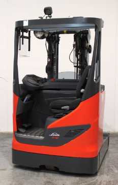 Muletto usato LINDE R 10 B 1120 ELEKTRO SCHUBMASTSTAPLER (12932499)