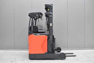 Muletto usato LINDE R 14 B /58494/ ELEKTRO SCHUBMASTSTAPLER (13064249)