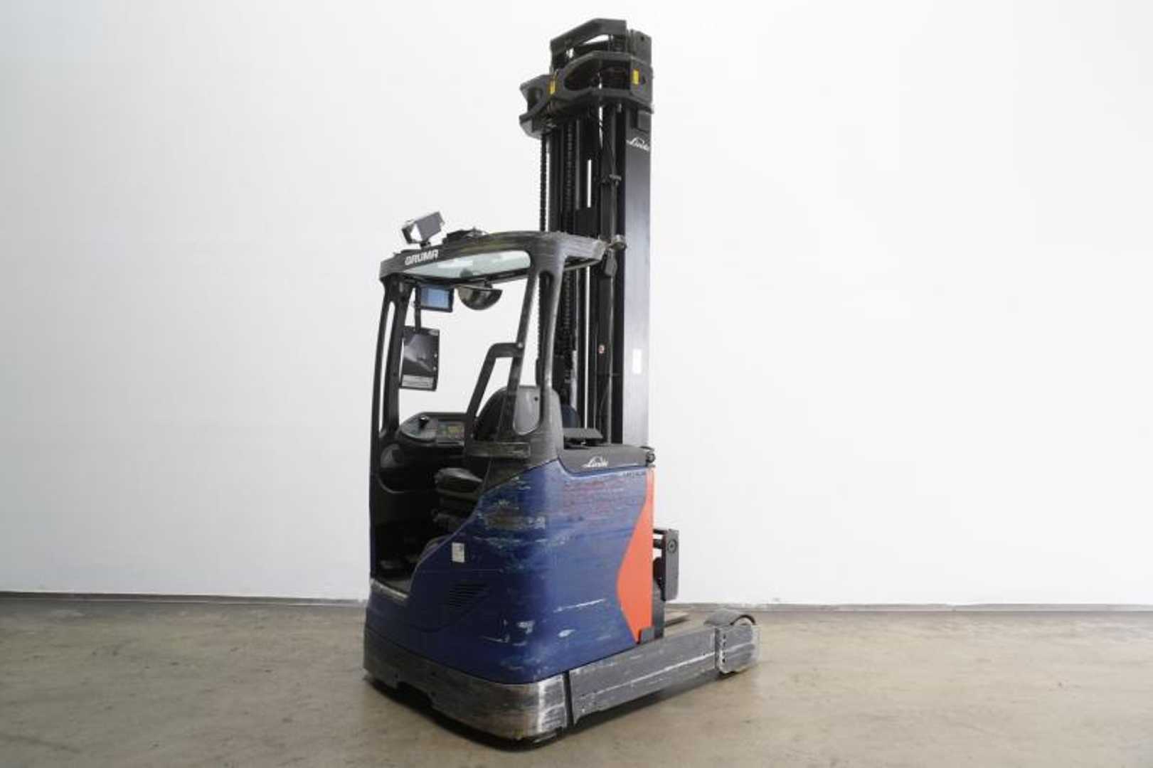 Muletto usato LINDE R 14 HD 1120 ELEKTRO SCHUBMASTSTAPLER (13053265)