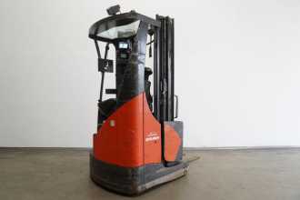 Muletto usato LINDE R 14 X 116-03 ELEKTRO SCHUBMASTSTAPLER (13067084) backdrop