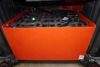 Muletto usato LINDE R 14 X 116-03 ELEKTRO SCHUBMASTSTAPLER (13067084)