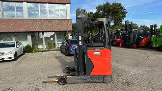 Muletto usato LINDE R 16-01 ELEKTRO SCHUBMASTSTAPLER (13074099)