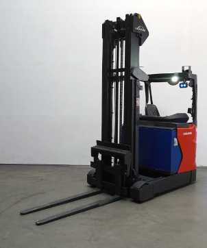 Muletto usato LINDE R 16 1120 ELEKTRO SCHUBMASTSTAPLER (12950891)