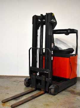 Muletto usato LINDE R 16 1120 ELEKTRO SCHUBMASTSTAPLER (12960759)