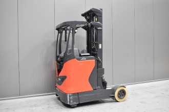 Muletto usato LINDE R 16 G /58875/ ELEKTRO SCHUBMASTSTAPLER (13074571)