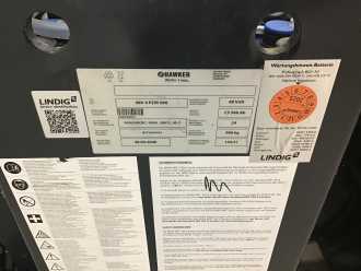 Muletto usato LINDE R14 ELEKTRO SCHUBMASTSTAPLER (13041100)