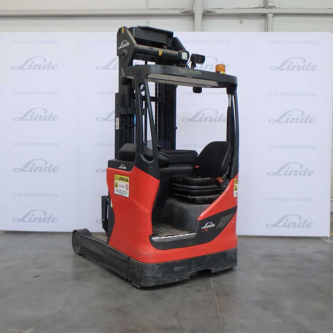 Muletto usato LINDE R14 ELEKTRO SCHUBMASTSTAPLER (13076174)