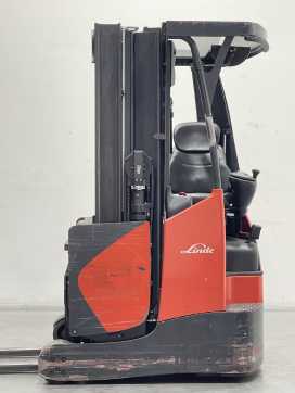 Muletto usato LINDE R14X-03-116 ELEKTRO SCHUBMASTSTAPLER (13063755)