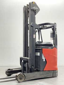 Muletto usato LINDE R16-01-1120 ELEKTRO SCHUBMASTSTAPLER (13070211)