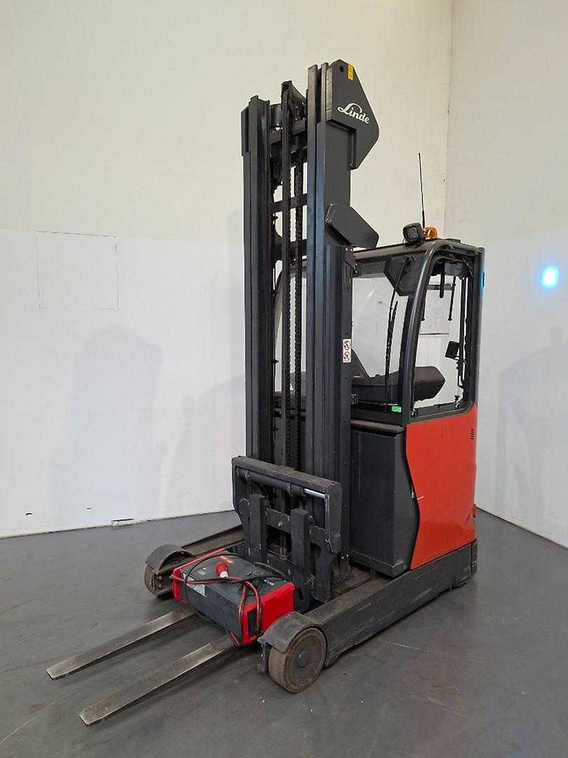 Muletto usato LINDE R16 ELEKTRO SCHUBMASTSTAPLER (13053055)