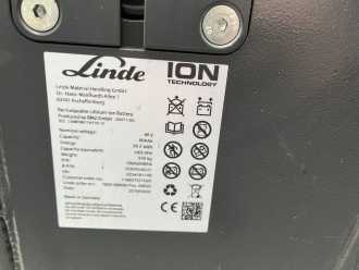 Muletto usato LINDE R16G-01 ELEKTRO SCHUBMASTSTAPLER (13060527)