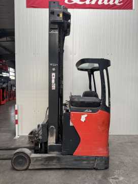 Muletto usato LINDE R20 -01Triplex Klammergabel ELEKTRO SCHUBMASTSTAPLER (13071967)