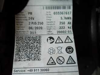 Muletto usato LINDE T 16 ELEKTRO NIEDERHUBWAGENDEICHSEL (13065827)