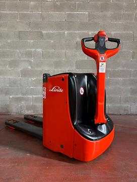 Muletto usato LINDE T 16 L 1152 ELEKTRO NIEDERHUBWAGENDEICHSEL (13000366)