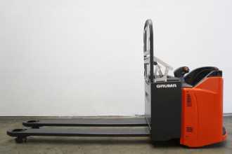 Muletto usato LINDE T 20 SP 131-08 ELEKTRO NIEDERHUBWAGENFAHRERSTAND (12993959)