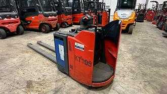 Muletto usato LINDE T 20 SP ELEKTRO NIEDERHUBWAGENFAHRERSTAND (13070926)