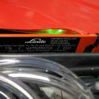 Muletto usato LINDE T16 ELEKTRO NIEDERHUBWAGENFAHRERSTAND (13076176)
