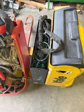 Muletto usato LINDE T16 ELEKTRO NIEDERHUBWAGENSEMIELEKTRISCH (13073298)