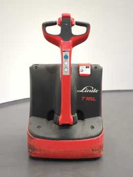 Muletto usato LINDE T16L-1152-02 ELEKTRO NIEDERHUBWAGENDEICHSEL (13022786)