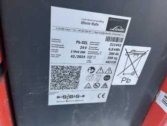 Muletto usato LINDE T18 ELEKTRO NIEDERHUBWAGENDEICHSEL (13041619)