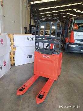 Muletto usato LINDE T20SP ELEKTRO NIEDERHUBWAGENFAHRERSTAND (12400622)
