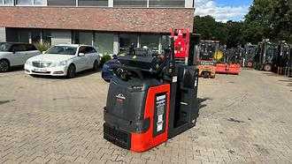Muletto usato LINDE V 08-02 ELEKTRO NIEDERHUBKOMMISSIONIERER (13067970) backdrop