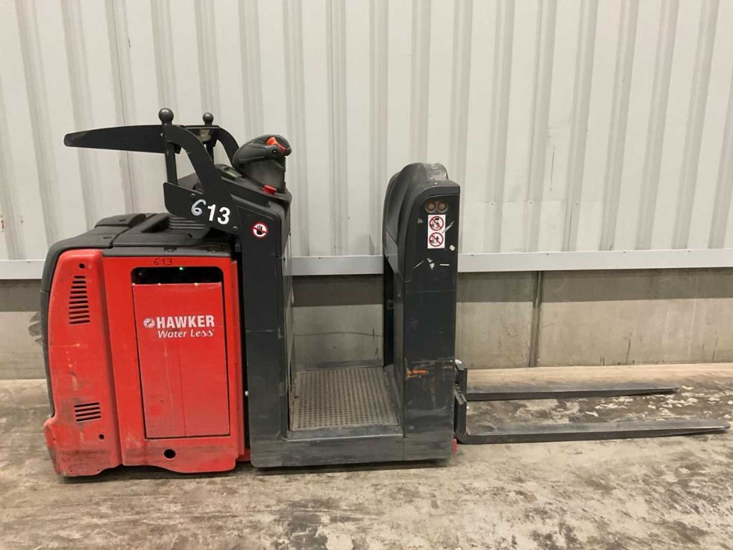 Muletto usato LINDE V08-02 BR1110 ELEKTRO MITTELHUBKOMMISSIONIERER (13028034)