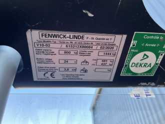 Muletto usato LINDE V10 ELEKTRO NIEDERHUBKOMMISSIONIERER (13065719)