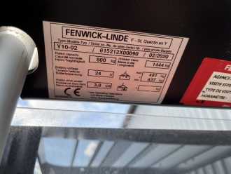 Muletto usato LINDE V10 ELEKTRO NIEDERHUBKOMMISSIONIERER (13065763)