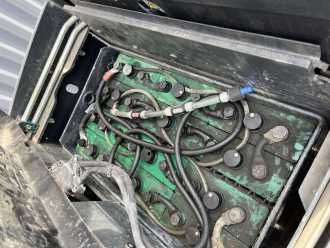 Muletto usato LINDE V10 ELEKTRO NIEDERHUBKOMMISSIONIERER (13065763)