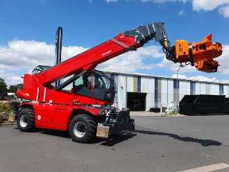 Muletto usato MAGNI RTH 6.30 SH / Fällkran / nur 982h / 2022 DIESEL TELESKOPARMSTAPLER (12891627)