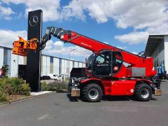Muletto usato MAGNI RTH 6.30 SH / Fällkran / nur 982h / 2022 DIESEL TELESKOPARMSTAPLER (12891627)