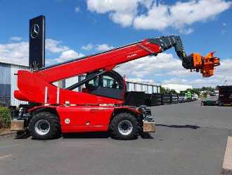 Muletto usato MAGNI RTH 6.30 SH / Fällkran / nur 982h / 2022 DIESEL TELESKOPARMSTAPLER (12891627)