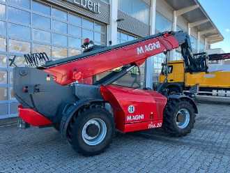 Muletto usato MAGNI TH 6.20 / Gabel / Funk! / nur 1.532h! DIESEL TELESKOPARMSTAPLER (13025653)