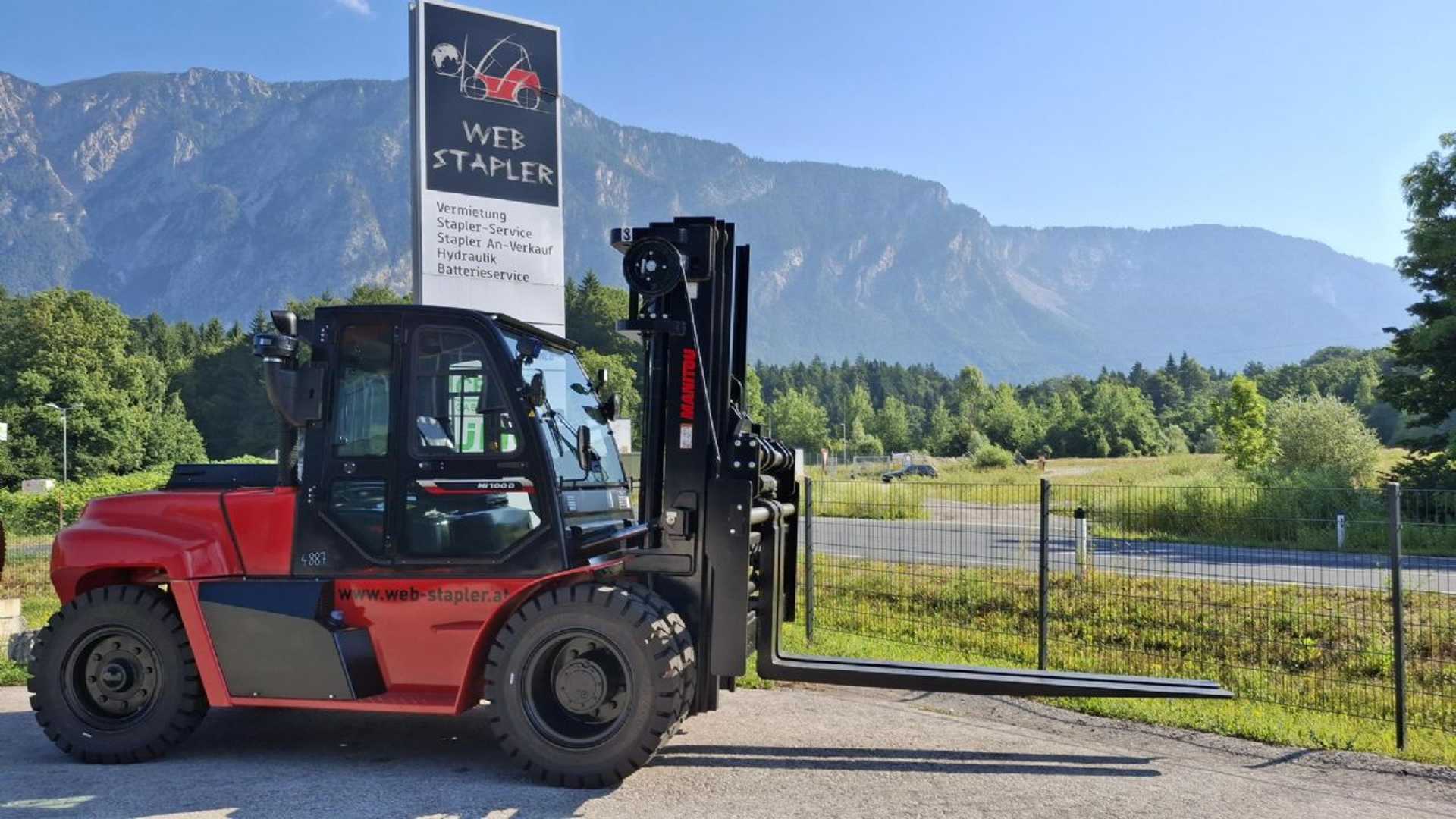 Muletto usato MANITOU MI 100 D D ST5 DIESEL VIERRADFRONTSTAPLER (13058099)