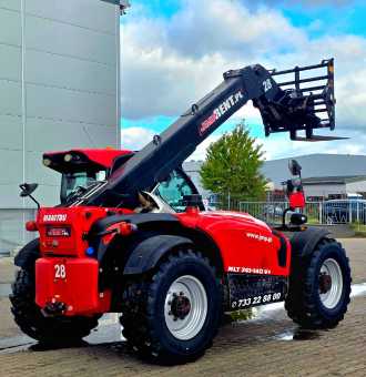 Muletto usato MANITOU MLT 741 140V+ ST4 S2 2020 PREMIUM WEITERE TELESKOPARMSTAPLER (13072791)